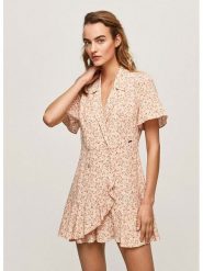 Pepe Jeans FOOTWEAR Sukienka ze wzorem rozmiar: XL. Sukienki Pepe Jeans FOOTWEAR, xl, bez wzorów, z jeansu, bez kołnierzyka, bez ramiączek, mini. Za 143.56 zł.