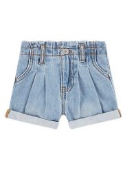 Levi's Kids Szorty dżinsowe w kolorze niebieskim rozmiar: 80. Niebieskie szorty Levi's Kids, bez wzorów, z bawełny. Za 81.95 zł.