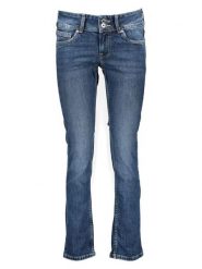 Pepe Jeans Dżinsy "Venus" - Slim fit - w kolorze granatowym rozmiar: W27/L30. Niebieskie jeansy Pepe Jeans, l, z aplikacjami, z jeansu, klasyczne. Za 184.02 zł.