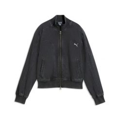 Damska bluza dresowa Puma. Czarne bluzy bez kaptura Puma, s, bez wzorów, z dresówki, bez kaptura, do biegania. Za 349.50 zł.