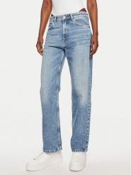 Hugo Jeansy Gilissi 50519899 Niebieski Straight Fit. Niebieskie jeansy Hugo, bez wzorów, z bawełny. Za 409.99 zł.