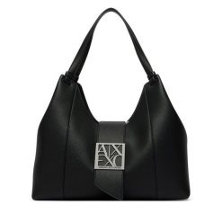 Torebka Armani Exchange. Czarne torebki klasyczne Armani Exchange, bez wzorów, klasyczne, bez dodatków. Za 779.99 zł.