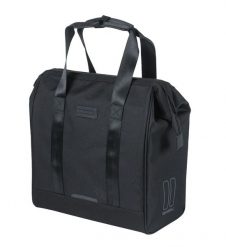 Torba na zakupy Grand, czarna. Czarne torby na laptopa BASIL, bez wzorów, z materiału. Za 294.80 zł.