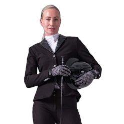 Damska kurtka konkursowa PS of Sweden Carol Croco. Czarne kurtki PS OF SWEDEN, bez wzorów, sportowe, bez kaptura. Za 1,264.00 zł.