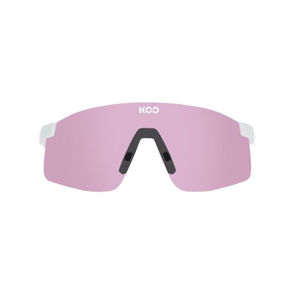 Okulary przeciwsłoneczne KOO Nova. Białe okulary przeciwsłoneczne KOO, bez wzorów. Za 893.20 zł.