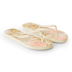 Japonki damskie Rip Curl La Isla Bloom Open Toe. Brązowe japonki RIPCURL, bez wzorów, sportowe. Za 67.99 zł.