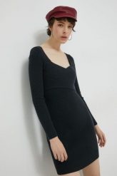 Abercrombie & Fitch sukienka kolor granatowy mini dopasowana. Niebieskie sukienki Abercrombie & Fitch, l, bez wzorów, z dzianiny, bez kołnierzyka, bez ramiączek, maxi, dopasowane. W wyprzedaży za 274.99 zł.