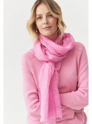TATUUM Lniany szal w kolorze jasnoróżowym - 180 x 50 cm rozmiar: onesize. Różowe szaliki i kominy Tatuum, bez wzorów, ze lnu. Za 65.99 zł.