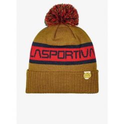 Czapka zimowa La Sportiva Orbit Beanie. Brązowe czapki zimowe La Sportiva, bez wzorów, sportowe. Za 151.99 zł.
