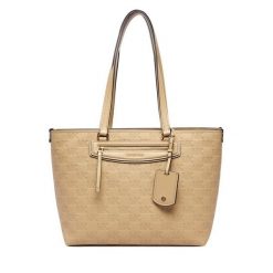 Torebka MICHAEL Michael Kors. Brązowe shopper bag MICHAEL Michael Kors, bez wzorów, bez dodatków. Za 1,239.00 zł.