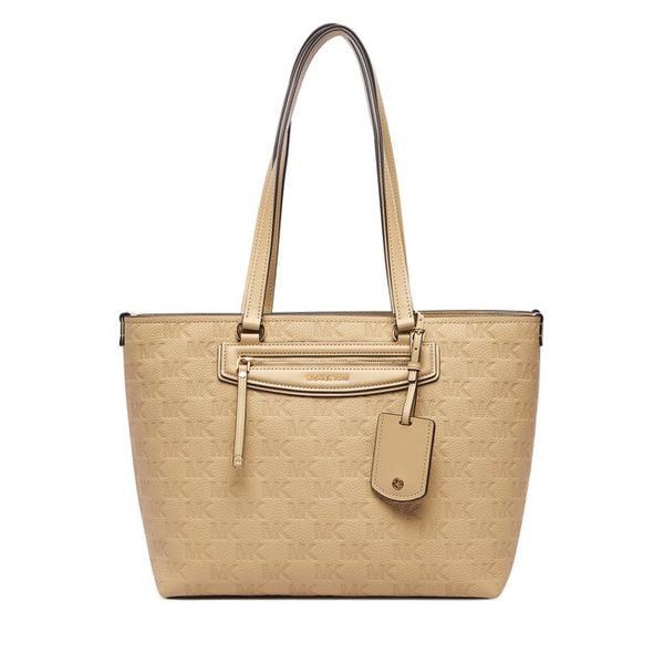 Torebka MICHAEL Michael Kors. Brązowe shopper bag MICHAEL Michael Kors, bez wzorów, bez dodatków. Za 1,239.00 zł.