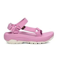 Sandały damskie Teva Hurricane XLT2 Ampsole. Czerwone sandały Teva, bez wzorów, z materiału, klasyczne, bez obcasa, bez zapięcia. Za 355.55 zł.