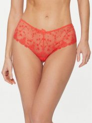 Passionata Bokserki White Nights P40640 Czerwony. Czerwone bokserki damskie Passionata, bez wzorów, z syntetyku. Za 169.99 zł.