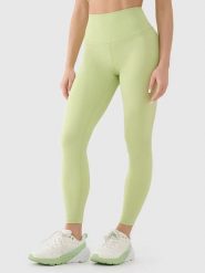 4F Legginsy funkcyjne w kolorze żółtym rozmiar: XS. Żółte legginsy 4f, bez wzorów, z materiału, sportowe, długie. Za 61.46 zł.