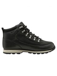 Helly Hansen Skórzane botki "The Forester" w kolorze czarnym rozmiar: 38. Czarne botki Helly Hansen, bez wzorów, z materiału, bez obcasa, bez zapięcia. Za 254.87 zł.