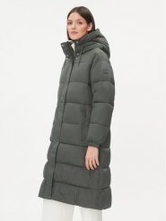 S.Oliver Kurtka puchowa 2134857 Zielony Loose Fit. Zielone kurtki S.Oliver, na zimę, s, bez wzorów, z puchu, bez kaptura. Za 439.99 zł.