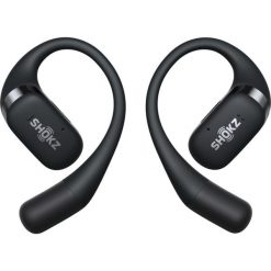 Słuchawki Shokz OpenFit - black. Czarne słuchawki do biegania SHOKZ. Za 623.99 zł.