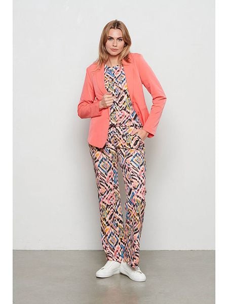 &Co Woman Spodnie "Tamara" ze wzorem rozmiar: XL. Spodnie materiałowe &Co Woman, bez wzorów, z materiału. Za 104.89 zł.