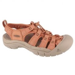 Buty do chodzenia damskie Keen 1028807. Brązowe buty trekkingowe Keen, z gumy, bez zapięcia. Za 846.00 zł.