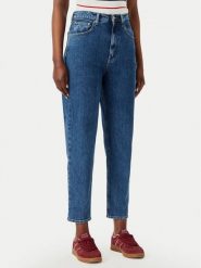 Tommy Jeans Jeansy DW0DW23464 Niebieski Mom Fit. Niebieskie jeansy Tommy Jeans, bez wzorów, z jeansu. Za 409.99 zł.