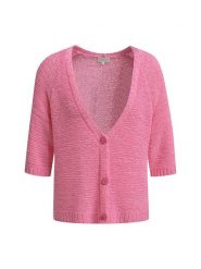 Milano Italy Kardigan w kolorze różowym rozmiar: XL. Różowe swetry Milano Italy, xl, bez wzorów, bez ramiączek. Za 152.99 zł.