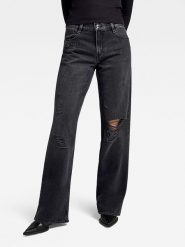 G-Star Dżinsy - Comfort fit - w kolorze antracytowym rozmiar: W32/L34. Czarne jeansy G-Star, l, z aplikacjami, retro. Za 211.81 zł.