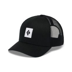 Czapka Trucker Black Diamond. Czarne czapki z daszkiem Black Diamond, bez wzorów, z bawełny, biznesowe. Za 174.55 zł.