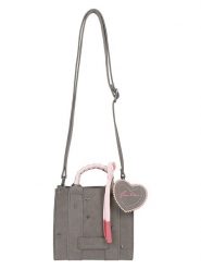 Fritzi aus Preußen Skórzana torebka w kolorze szarym - 18 x 16,5 x 8 cm rozmiar: onesize. Szare torebki klasyczne Fritzi aus Preußen, bez wzorów, z materiału, przez ramię, bez dodatków. Za 143.90 zł.