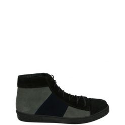 ZAMSZOWE BOTKI 201230 BLACK. Czarne botki Venezia, bez wzorów, ze skóry, bez obcasa, bez zapięcia. Za 179.00 zł.