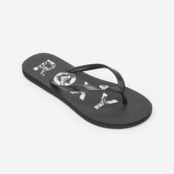 Japonki damskie Roxy To The Sea. Czerwone japonki Roxy, bez wzorów, z gumy, klasyczne. Za 49.99 zł.