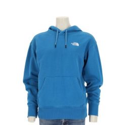 Second life - Bluza damska z kapturem The North Face - Stan bardzo dobry. Niebieskie bluzy z kapturem The North Face, l, bez wzorów, z kapturem, na fitness i siłownię. Za 127.76 zł.
