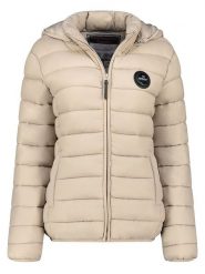 Geographical Norway Kurtka pikowana w kolorze beżowym rozmiar: XXL. Brązowe kurtki Geographical Norway, xxl, bez wzorów, bez kaptura. Za 158.10 zł.