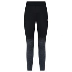 Legginsy wspinaczkowe damskie La Sportiva Patcha. Czarne legginsy La Sportiva, bez wzorów, z elastanu, klasyczne. Za 299.99 zł.