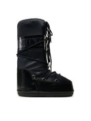Moon Boot Śniegowce 80D1401680 Czarny. Czarne śniegowce Moon Boot, bez wzorów, ze skóry, bez zapięcia. Za 759.99 zł.