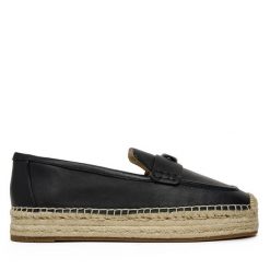 Espadryle Coach. Czarne espadryle Coach, bez wzorów, bez obcasa. Za 599.99 zł.