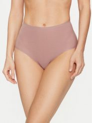Chantelle Figi klasyczne z wysokim stanem Soft Stretch C26470 Beżowy. Brązowe figi Chantelle, bez wzorów, z syntetyku, z podwyższonym stanem. Za 49.99 zł.