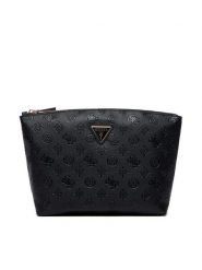 Guess Kosmetyczka Lenwood Travel TWDP21 02965 Czarny. Czarne torebki klasyczne Guess, z aplikacjami, bez dodatków. Za 214.99 zł.