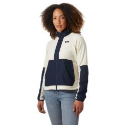 Damski polar Helly Hansen Rig. Białe bluzy z polaru Helly Hansen, na lato, bez wzorów, z polaru, trekkingowe. Za 355.00 zł.