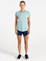 Dare 2b Koszulka sportowa "Corral Tee" w kolorze błękitnym rozmiar: 44. Niebieskie t-shirty sportowe Dare 2b, bez wzorów, z materiału, bez ramiączek, outdoorowe. Za 57.33 zł.