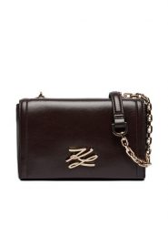 KARL LAGERFELD Torebka A4W30106 Brązowy. Brązowe listonoszki KARL LAGERFELD, bez wzorów, ze skóry, bez dodatków. Za 1,039.00 zł.