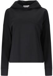 Bluza damska z kapturem Athlecia Guyana. Czarne bluzy z kapturem Athlecia, bez wzorów, z materiału, z kapturem, na fitness i siłownię. Za 237.10 zł.