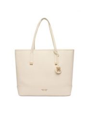Nine West Torebka EO-Delancey Day-KY254 Écru. Shopper bag Nine West, bez wzorów, z materiału, bez dodatków. Za 299.99 zł.