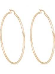 DIAMANTA Złote kolczyki-kreole "Créoles Santa" rozmiar: onesize. Żółte kolczyki DIAMANTA, złote. Za 1,283.99 zł.