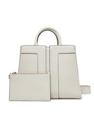 Elisabetta Franchi Torebka BS-07A-51E2-V500 Biały. Białe torebki klasyczne Elisabetta Franchi, bez wzorów, ze skóry, bez dodatków. Za 2,229.00 zł.