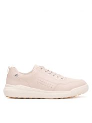 Rieker Revolution Lifestyle Półbuty W1101-31 Różowy. Czerwone półbuty wsuwane Rieker Revolution Lifestyle, bez wzorów, ze skóry, bez obcasa, na płaskiej podeszwie. Za 399.99 zł.