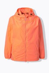 Damskie Kurtka przeciwwiatrowa hydrofobowa kaptur. Brązowe kurtki Ulla Popken, plus size, bez wzorów, z materiału, z kapturem. Za 429.99 zł.