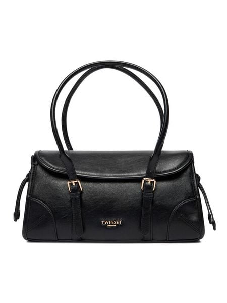 TWINSET Torebka 252TD8041 Czarny. Czarne torebki klasyczne Twinset, bez wzorów, ze skóry, bez dodatków. Za 509.99 zł.