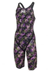 Blueseventy Nerotx2 Kneeskin - Purple Lilly - Rozmiar 18. Czarne kombinezony BLUESEVENTY, bez wzorów, z materiału, biznesowe, bez kołnierzyka, bez ramiączek. Za 1,177.15 zł.