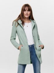 ONLY Płaszcz przejściowy Sedona 15142911 Zielony Regular Fit. Zielone płaszcze ONLY, m, bez wzorów, z syntetyku, bez kaptura. Za 159.99 zł.