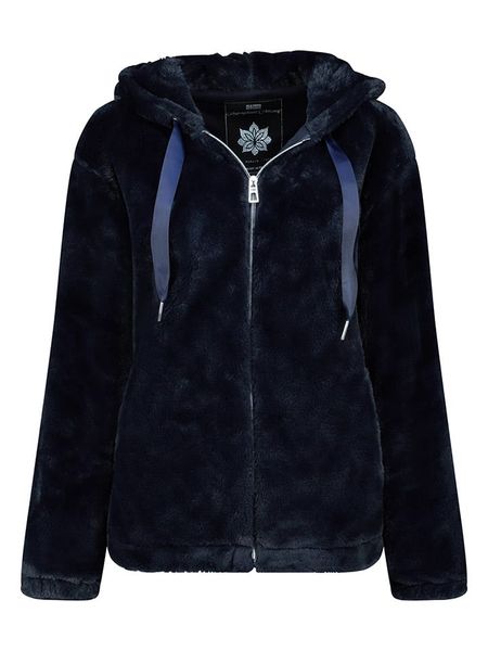 Geographical Norway Kurtka polarowa "Urose" w kolorze granatowym rozmiar: S. Niebieskie kurtki Geographical Norway, s, bez wzorów, z polaru, bez kaptura. Za 139.87 zł.